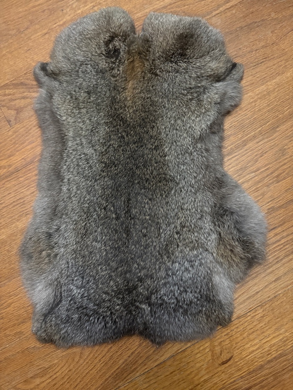 0866 rabbit fur pelt crafts decor